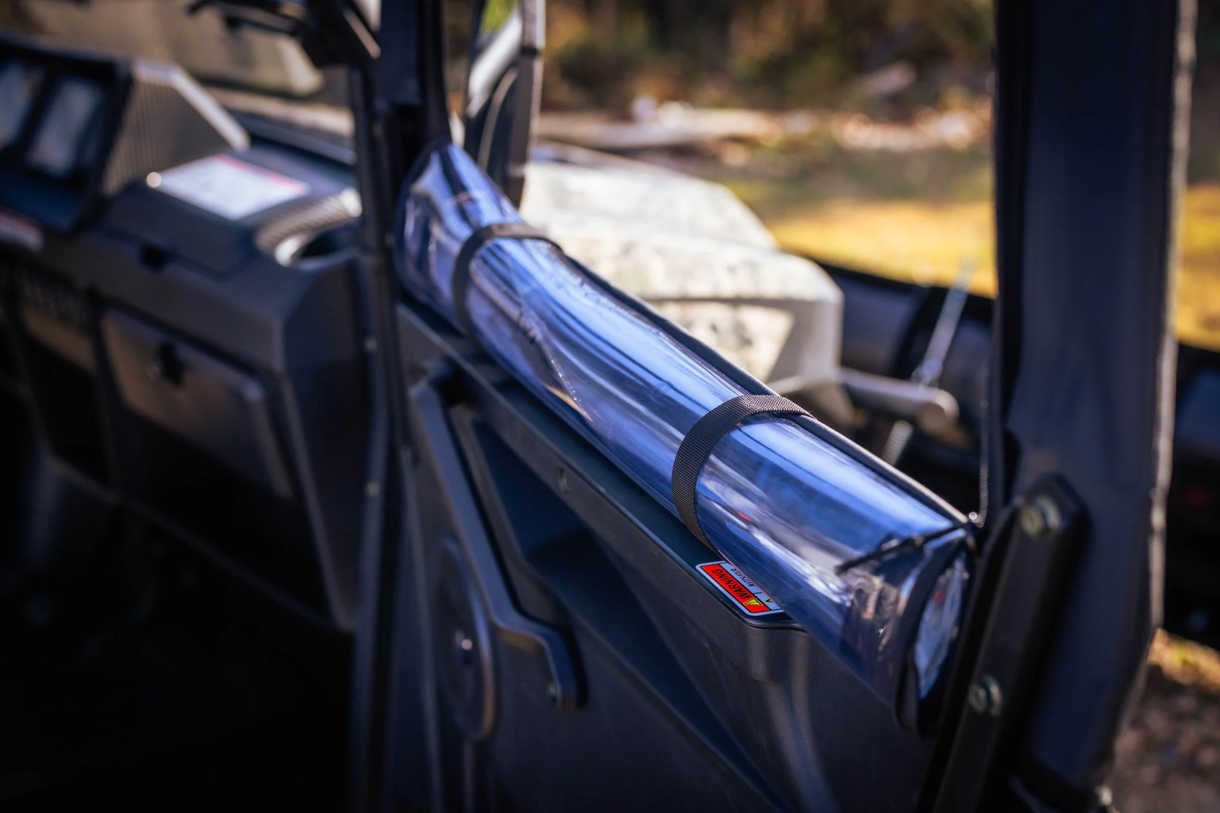 Front Half Doors Zip Window - Framed Canvas — Axis Offroad